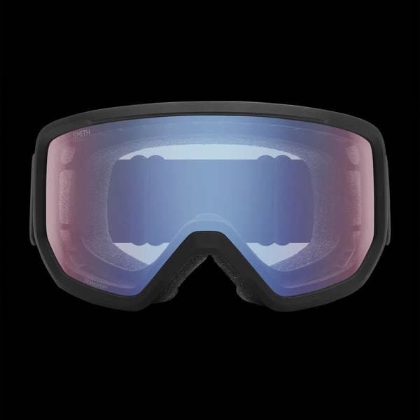 Smith Ski Goggles Transfer 0JX/ZF Black Blue Sensor Mirror
