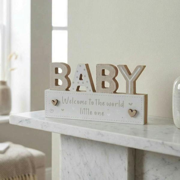 Garden Greatness Standing Baby Plaque Decoration