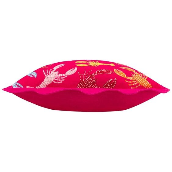 Furn Scalloped Crustaceans Cushion Cover - Pink
