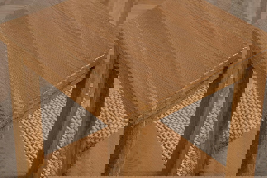 That's Furniture Oslo Solid Oak Lamp Table for Living Room