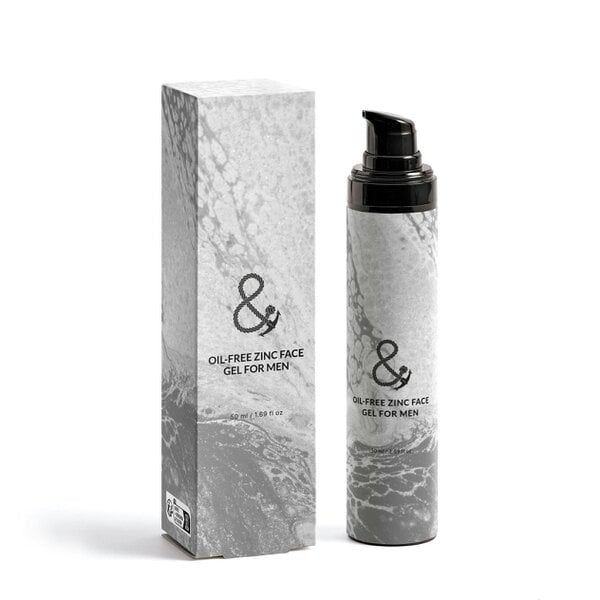 Anchor & Crew Moisturising Mens Natural Oil-Free Zinc Face Gel (50ml)