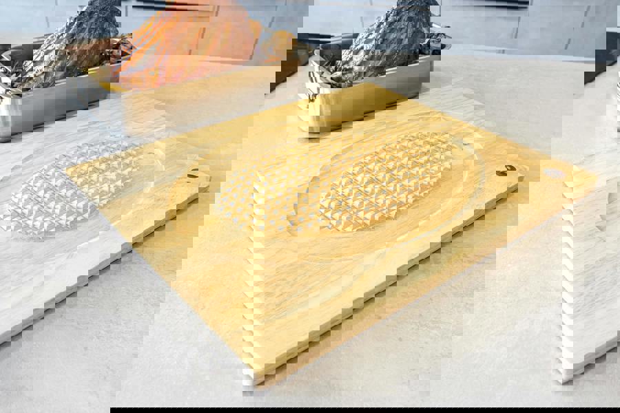 MasterClass Wooden Spiked Carving Board