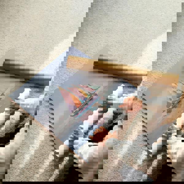 Colorful Living Room Walls | Set of 3 Italian Lifestyle Wall art Prints