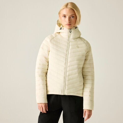 Dare 2B Womens Air Lite Baffled Jacket - Almond Milk
