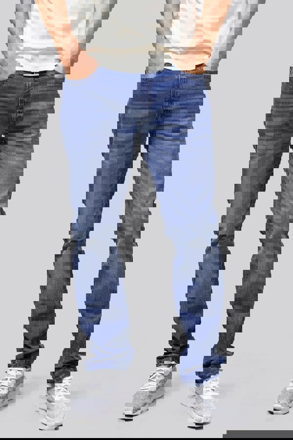 ENORSIA Mens Cotton Blend Slim Fit Jeans
