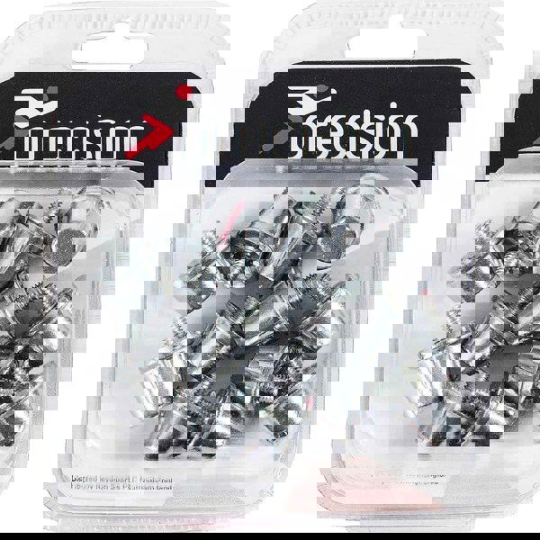 12 PACK - Metal Alloy Football Studs - 8x 13mm & 4x 16mm - Screw In Soft Ground