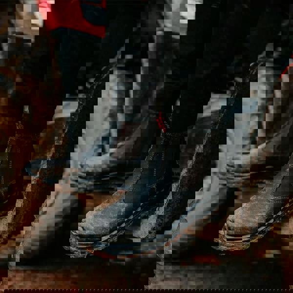 Hard Yakka Banjo Mens Australian Dealer Chelsea Pull On Steel Toe Ankle Boots