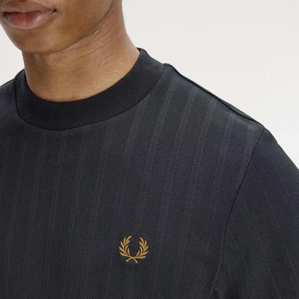 Fred Perry Pique Stripe T-Shirt