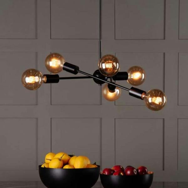 Pagazzi Lighting Benji Matt Black Ceiling Pendant