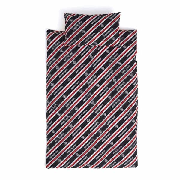 Manchester United FC Core Stripe Single Duvet Set, Bedroom, Sports, Gift