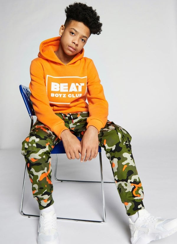 Beat Boyz Club Helios Pop Hoodie - Orange