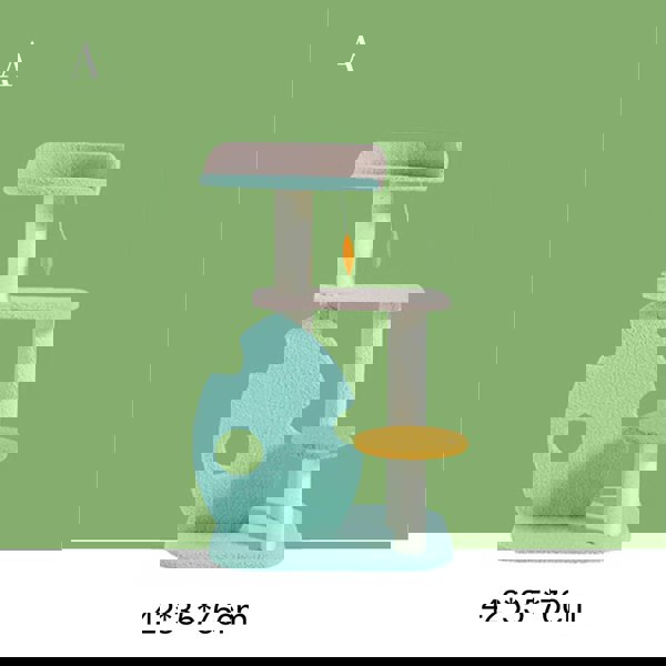 Davis Cat Climber, Cat Tree-Weilai Concept-Weilai Concept