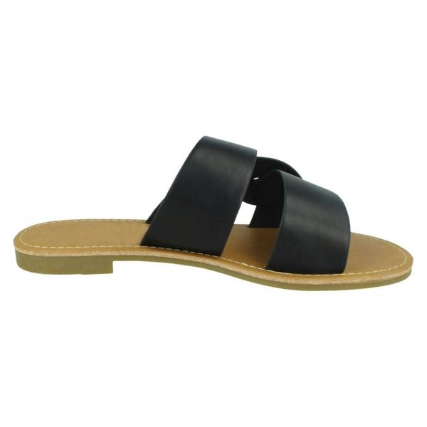 Savannah Ladies Savannah Wide Fit Mules F00386