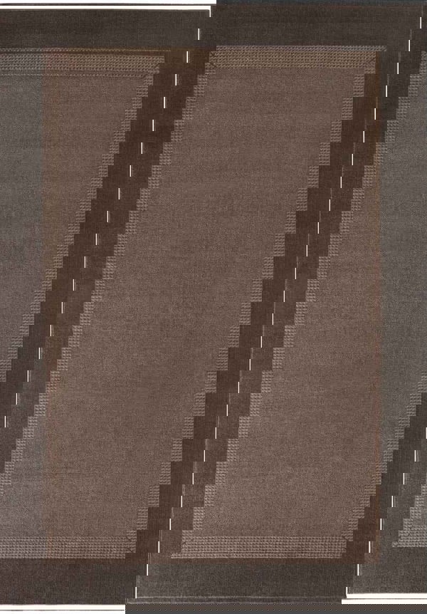Designer Velours Brown Runner “Band” – Classic Elegance