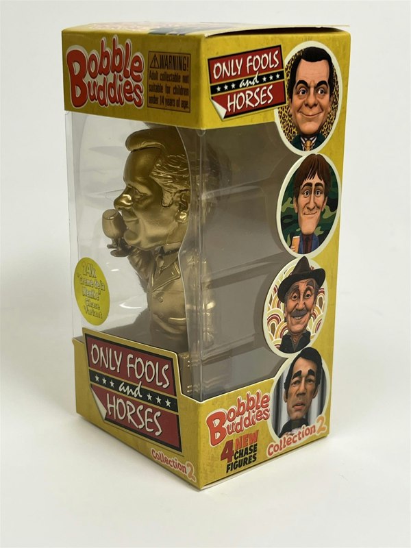 BCS Only Fools and Horses Del Boy Chase Gold Bobble Buddies BCS OFAHMB2