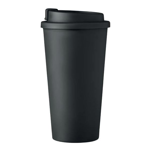 MidOcean Tuesday Double-Walled 450ml Tumbler - Black - 