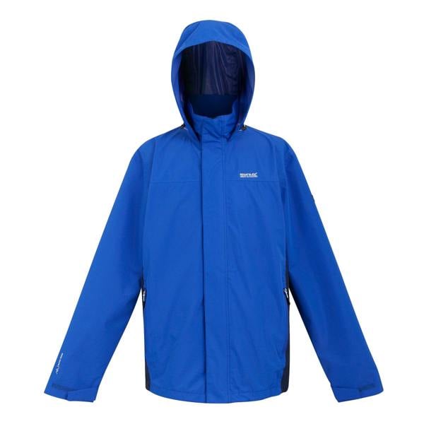Regatta Mens Matt II Waterproof Jacket - Olympian Blue/Navy