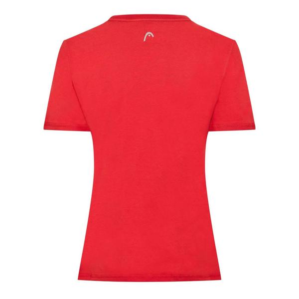 Head Womens/Ladies Club Lisa Crew Neck T-Shirt - Red - 