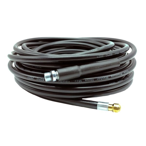 20m Flexible Drain Hose - Home Use - Domestic - Retrojet Nozzle