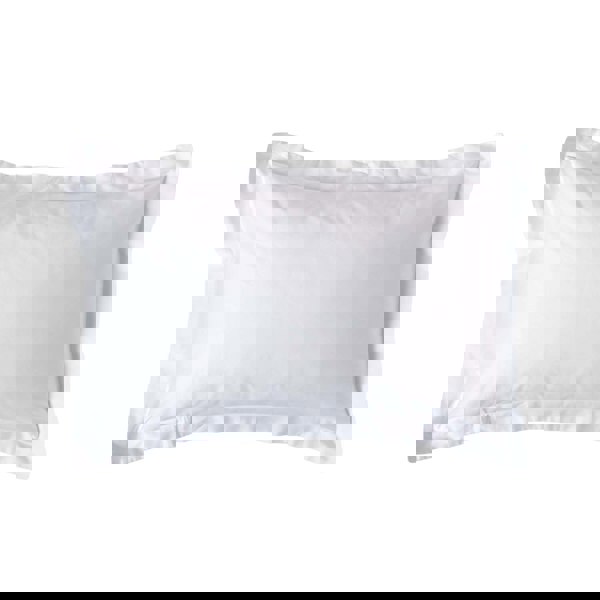 HOMESCAPES Organic 400 TC Egyptian Cotton Sateen Oxford Pillowcase, Standard Size