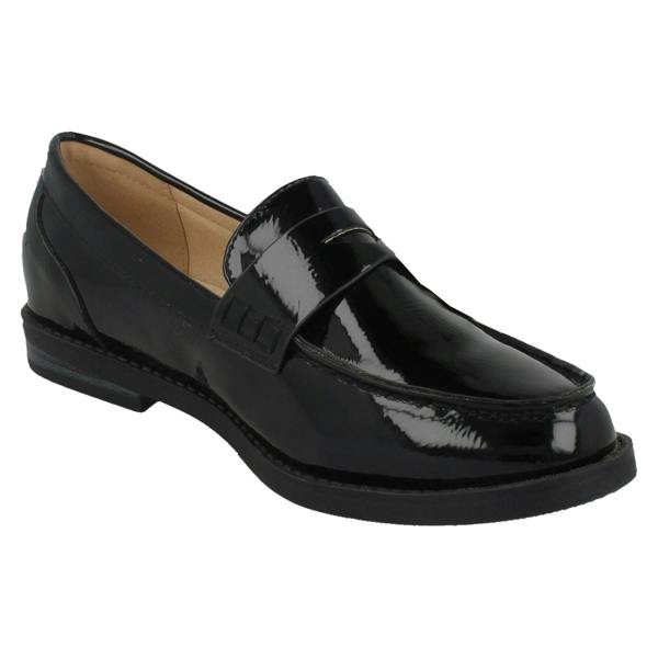 Spot On Ladies Spot On Loafer Shoes