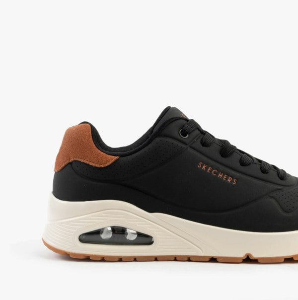 Skechers UNO - SUITED ON AIR Mens Trainers Black
