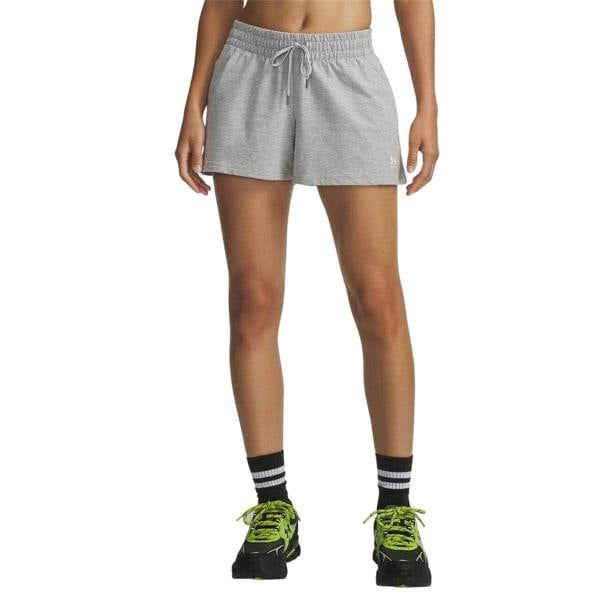 Under Armour Womens/Ladies Terrycloth Shorts - Grey - 