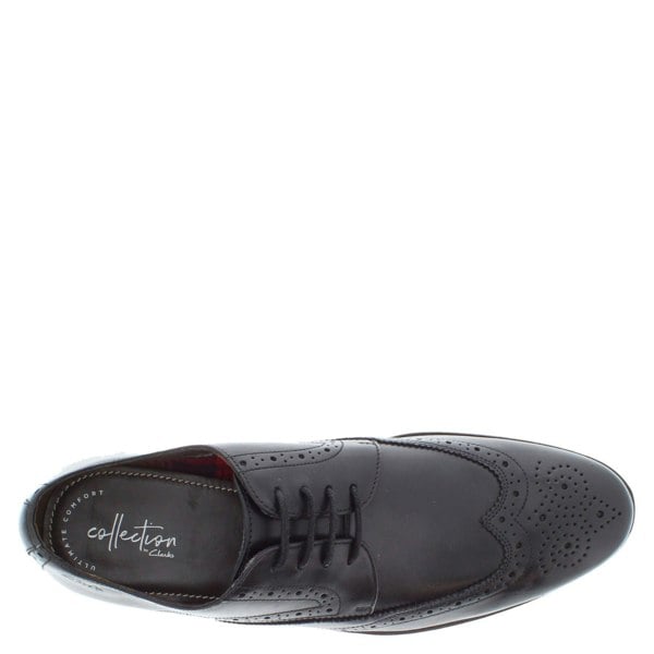 Clarks Chart Limit G Fit Lace Up Brogue Shoes