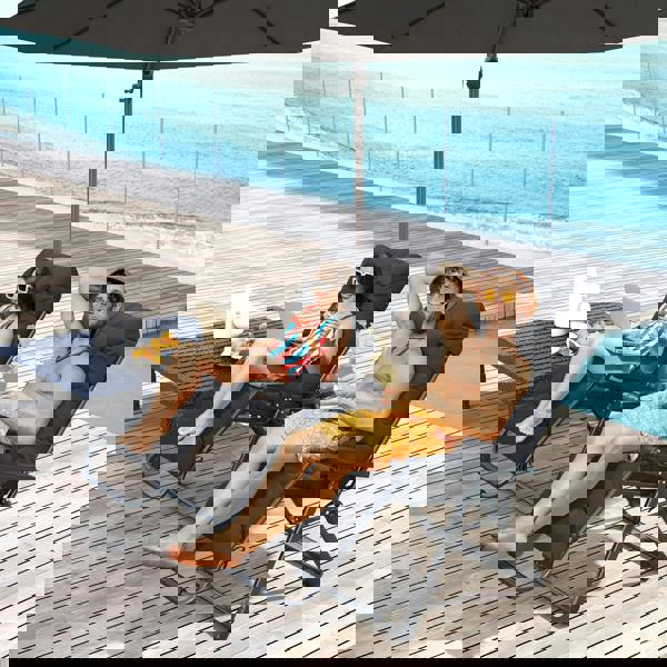 Outdoor Lounge Chair Set