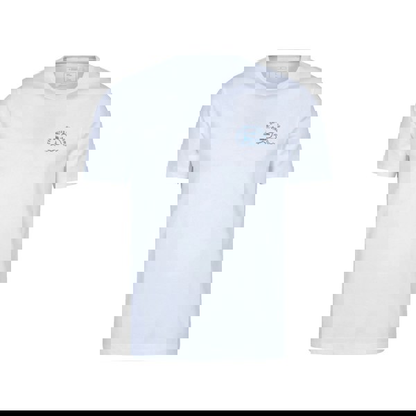 Mountain Warehouse Mens Devon Graphic Short-Sleeved T-Shirt - White