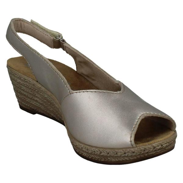 Rieker Ladies Rieker Slingback Wedge Sandals 62462