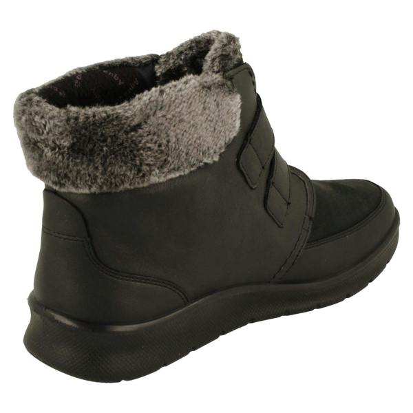 Padders Ladies Padders Dual Fit Ankle Boots With Aqua Membrane Havana