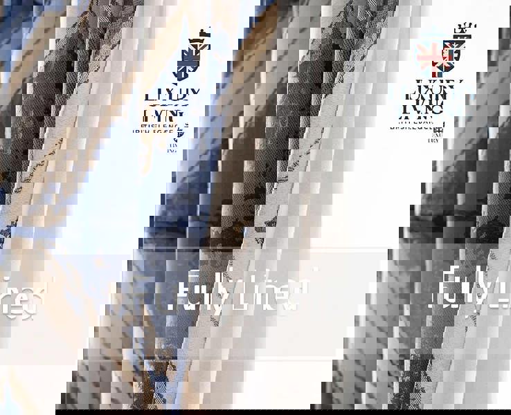 Luxury Living Luxury Diamond Jacquard Metallic Fully Lined Ring Top Curtains