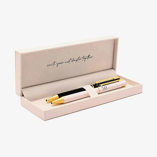 T. H. Baker Amore 50 Years Together Set Of 2 Pens Gift AM27750