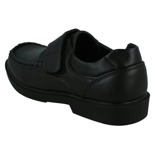 JC Dees Boys JCDees Hook & Loop School Shoes N1144