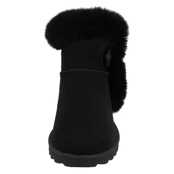 Spot On Girls Spot On Fur Trim/Lined Ankle Boots H4142