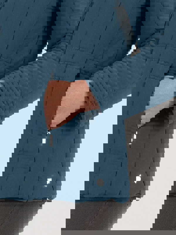 PennyPlain Quilt Jacket - Peacock