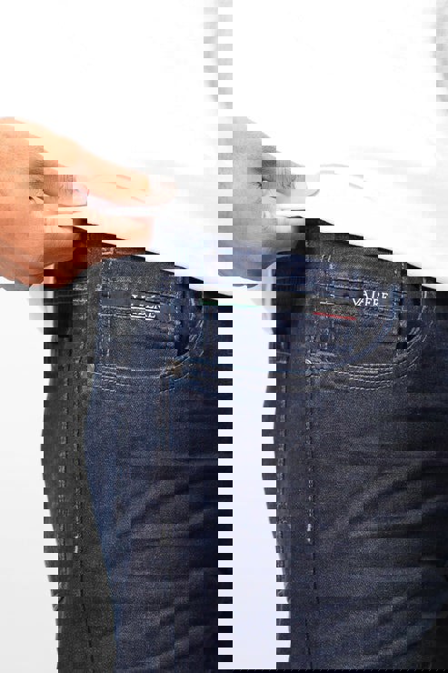 Valere Milano Lusso Clean Jeans - Blue Black