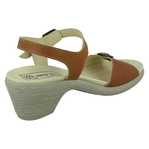DB Shoes Ladies Easy B Casual Heeled Sandals Tilly