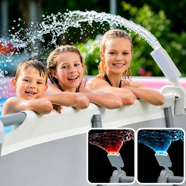 smartbies Intex Multi-Colour LED Pool Sprayer – Above Ground Pool Fountain