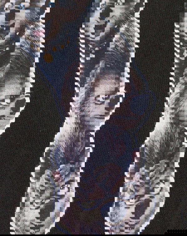 Hotel Transylvania Boys Black Varsity Jacket