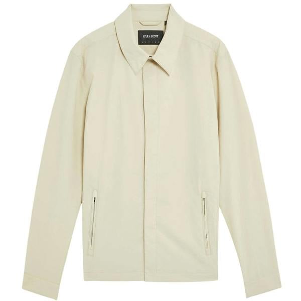 Lyle & Scott Grey Nylon Overshirt S