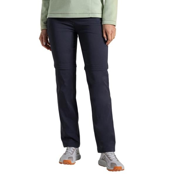 Craghoppers Womens/Ladies Kiwi Pro III Convertible Trousers - Dark Navy - 