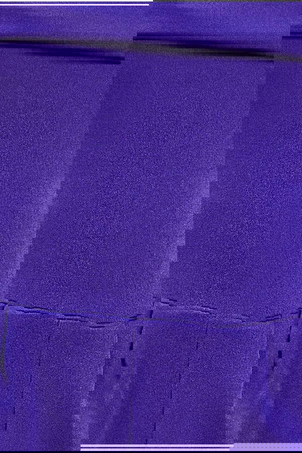 One Shoulder Scuba Jumpsuit - Purple TR375