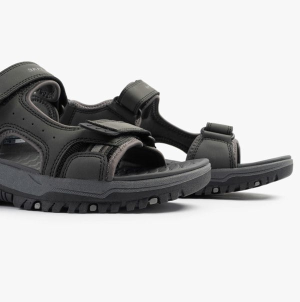 Skechers PREWITT - RIGDON Mens Sandals Black