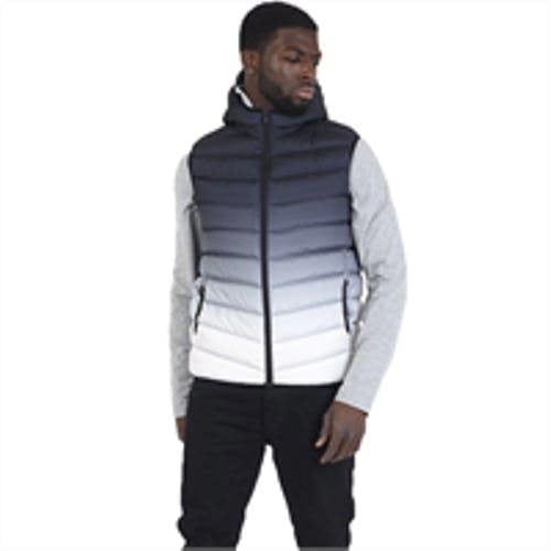 Mens Brave Soul BlackBurn  Gradient Gilet