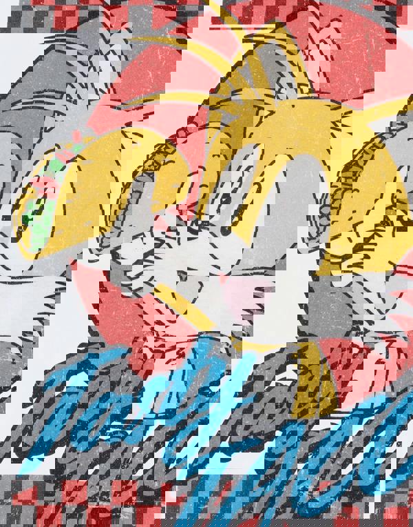 Sonic the Hedgehog Unisex White Tasty Tacos Short Sleeved T-Shirt