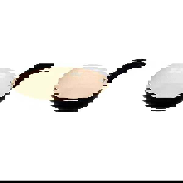 Gr8 Home Aluminium 8 Pc Marble Ceramic Non Stick Induction Frying Pan Saucepan Set Cream