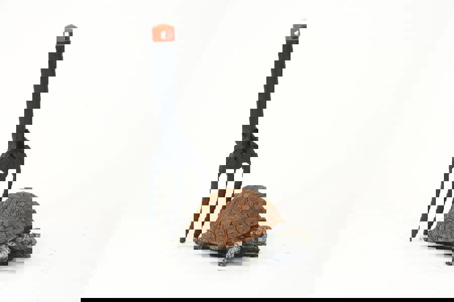 Small Stone Cast Tortoise Garden Ornament