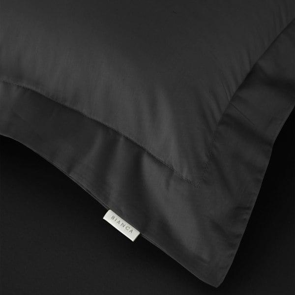 Bianca 400 Thread Count Cotton Sateen Oxford Pillowcase Pair